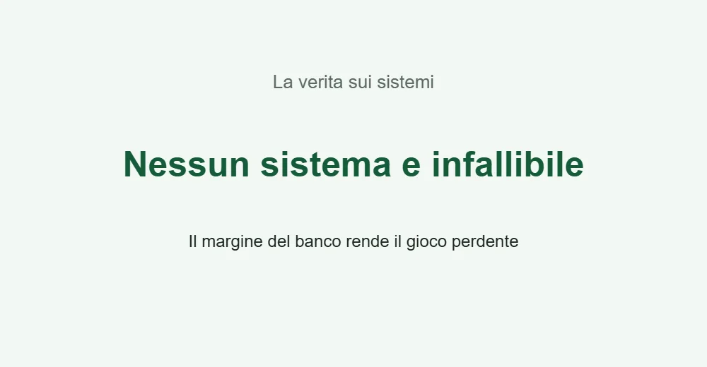 Grafica sul mito dei sistemi infallibili