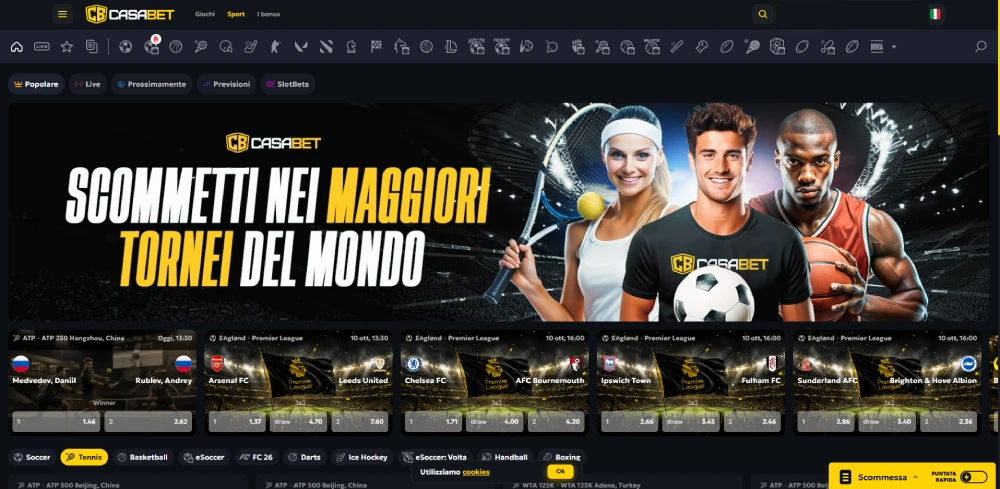 casabet scommesse tennis