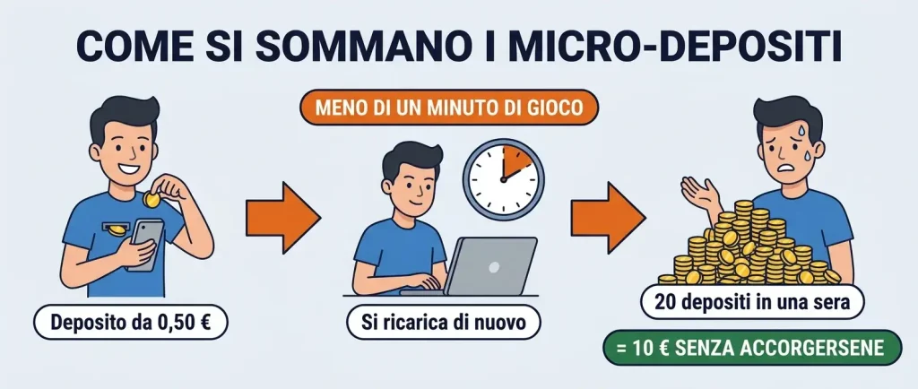 micro depositi si sommano